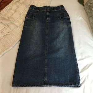American outpost Jean skirt